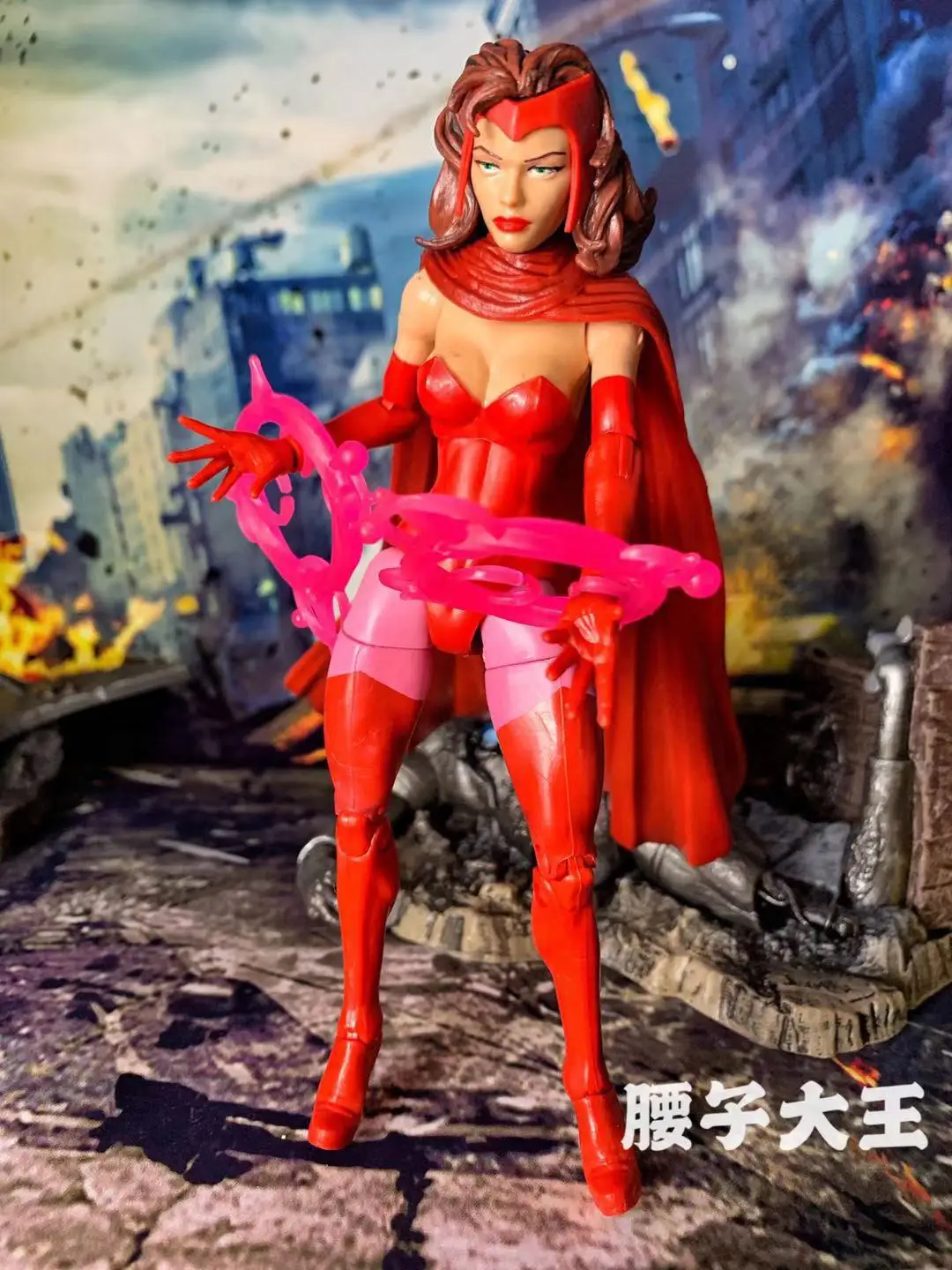 Оригинальные 6 ''Marvel Legends бесконечная серия MAIDS of Might Scarlet Witch суставы кукла Фигурка Коллекционная модель свободная игрушка - Цвет: Original