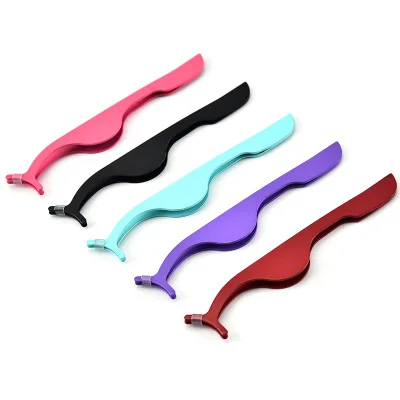 

Stainless Steel False Eyelashes Extension Curler Fake Eye Lash Eyelash Tweezers Applicator Clip Clamp Eyes Makeup Beauty Tools