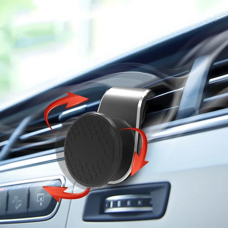 Nohon Магнитный l-образный держатель для телефона зажим для автомобильной вентиляционной решетки обновленная версия Магнитный Кронштейн Автомобильный gps для iPhone 11 Pro Max автомобильный кронштейн