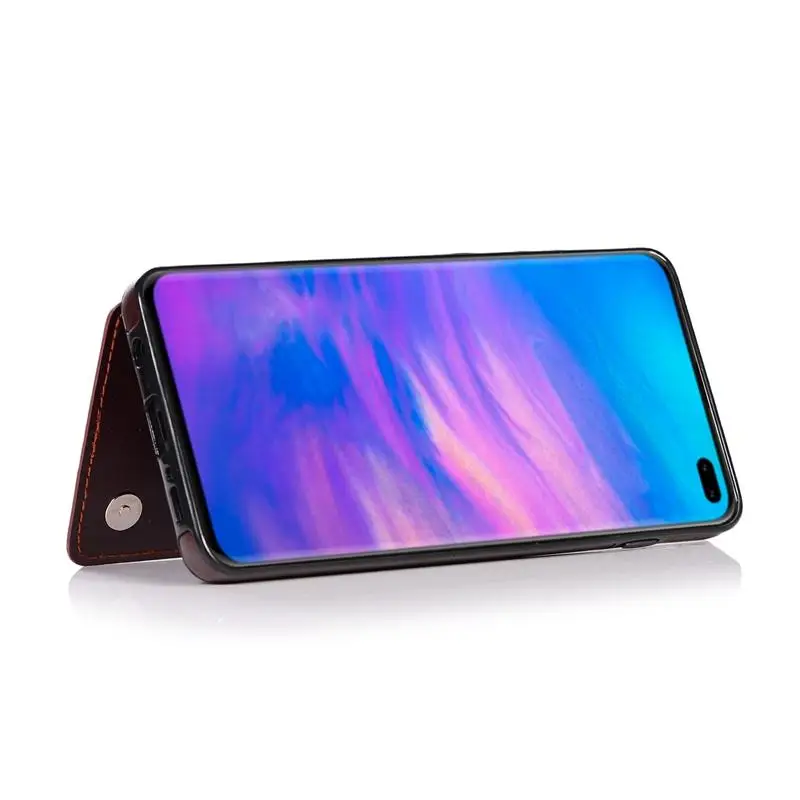 Чехол в стиле ретро с цветочным узором для samsung S10, S9, S8 Plus, S10E, S7 Edge, кожаный чехол-книжка для samsung Galaxy Note 10, Pro, 9, 8