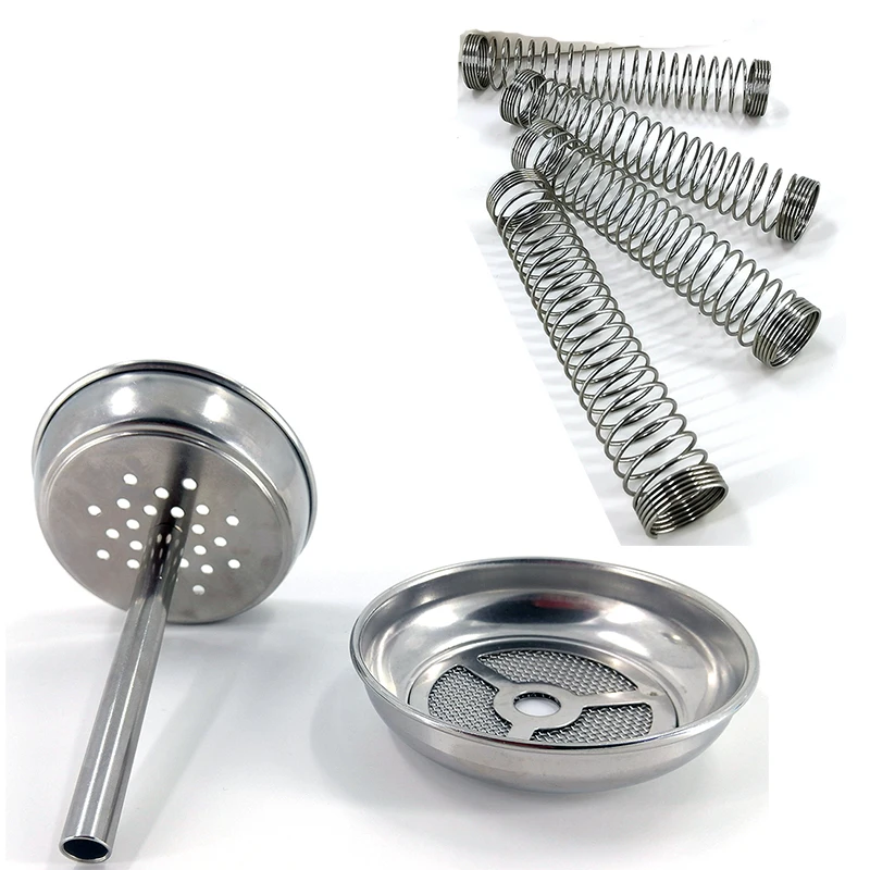 Stainless Steel Material 110mm Nargile Hookah Hose Spring For Shisha Bowl Narguile Hookah Charcoal Shelf Chicha Accessories