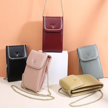 

New Deer Head Genuine Leather Women Shoulder Bag la festin Ladies Crossbody Bag Purse Zipper Clutch Female Small Messenger Bag