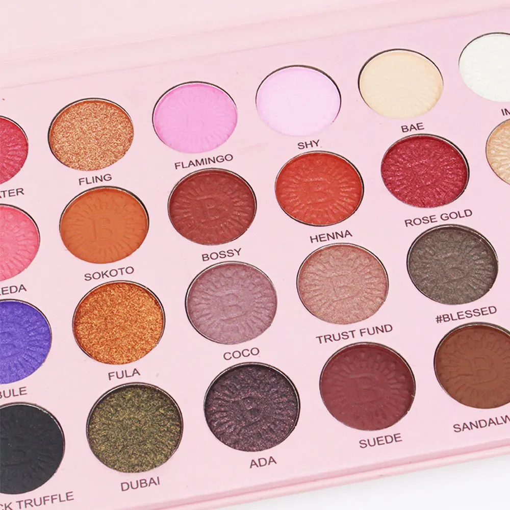 24-Colors Natural Pro Nude Shimmer Matte Eyeshadow Eye Shadow Palette Set