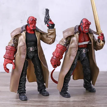 

Movable 2nd Generation C Model Hellboy PVC Action Figure Toys Doll Gift