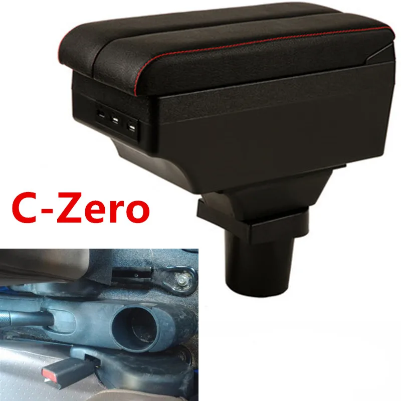 Для C-Zero подлокотник коробка центральный магазин содержание подлокотник коробка с USB интерфейсом