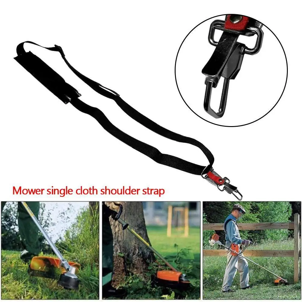 

Lawn Mower Strap Strimmer Shoulder Harness Strap Lawn Mower Straps for Brush Cutter Trimmer With Carry Hook