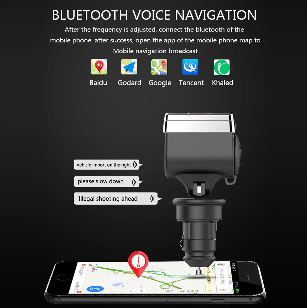 Автомобильный fm-передатчик, ЖК MP3-плеер, беспроводной Bluetooth, приемный автомобильный комплект 4.6A, быстрый USB, Hands Free, USB зарядное устройство, Fm модулятор# N