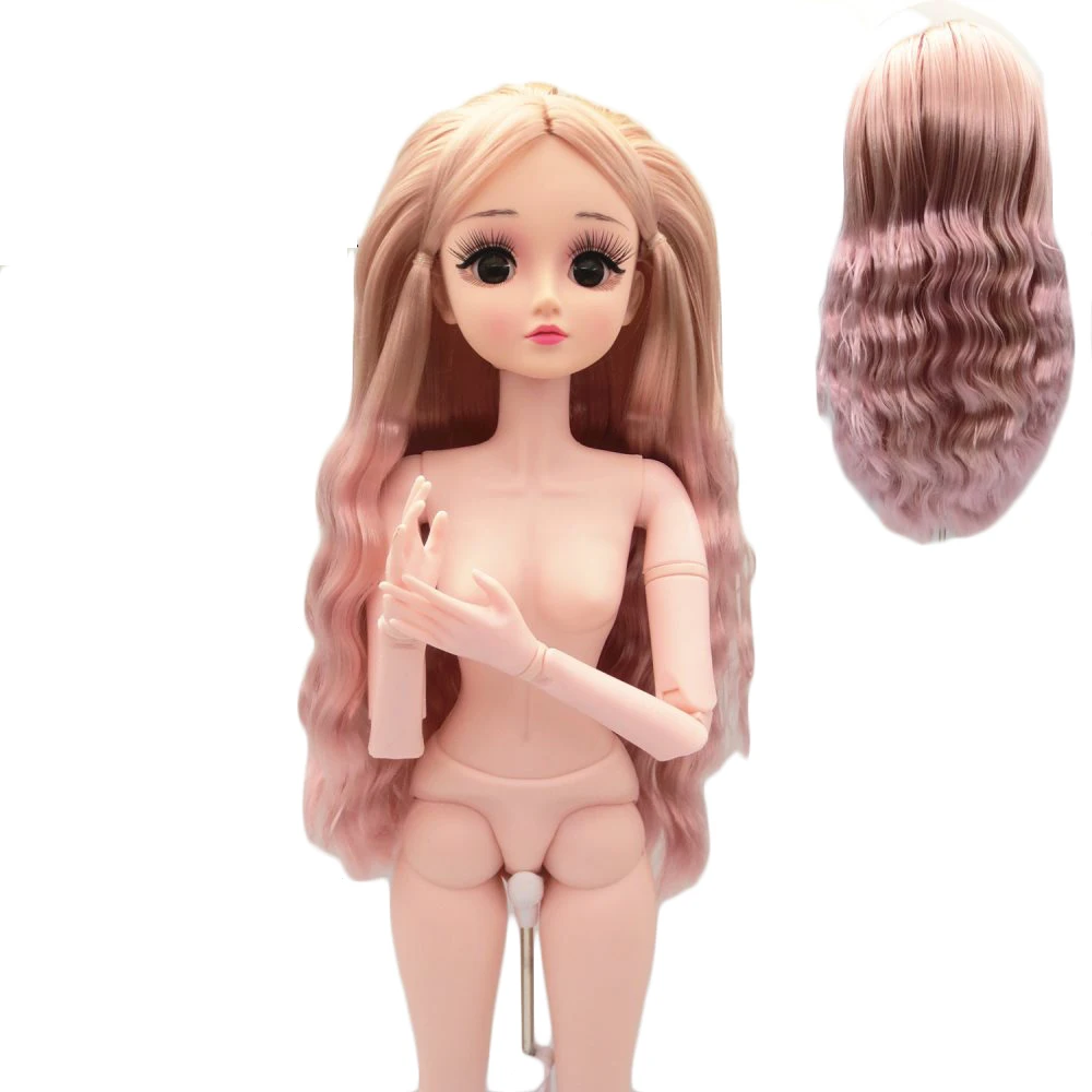 60 см BJD куклы 17 шаровые шарнирные DIY обнаженное тело с 3D глазами голова игрушки для