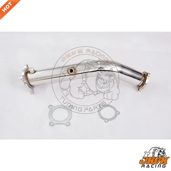 

JKVK RACING 3.0'' Stainless Steel Exhaust Downpipe O2 Sensor For B8 A4 A5 Q5 2.0T 2009-2012