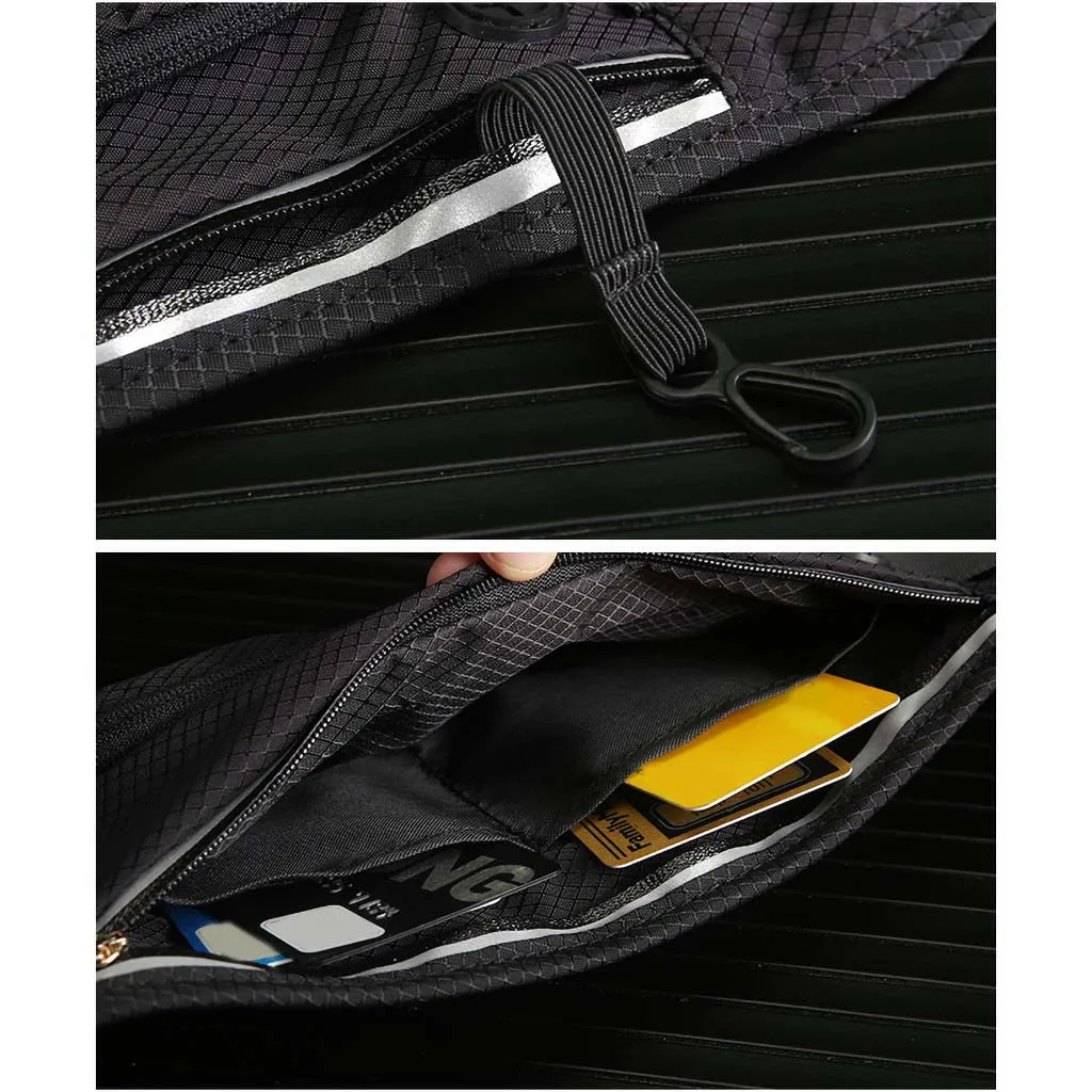 Belt Purse Small waist bag Outdoor Anti-theft Passport Bag Multi-function Certificate Package Sport Bags Chest Phone Pouch