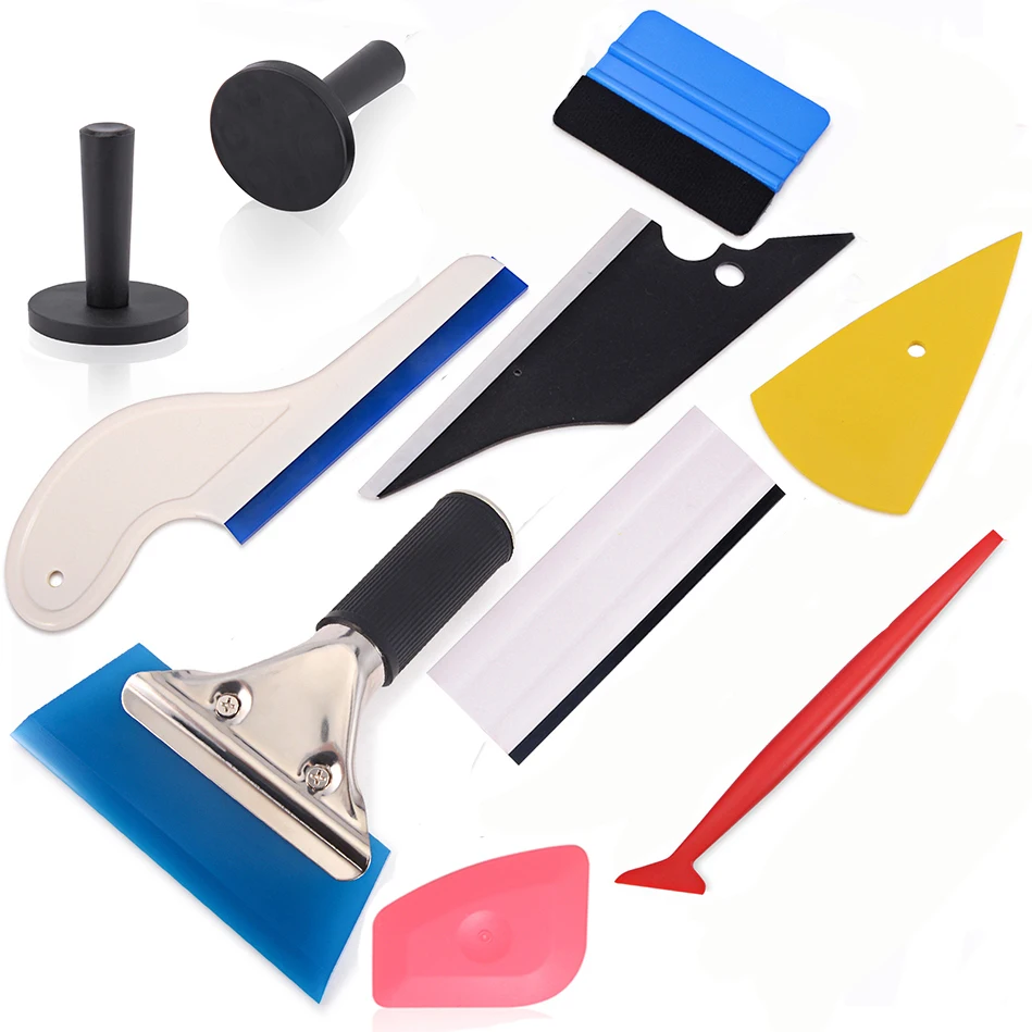 

FOSHIO Car Window Tint Tools Kit Vinyl Wrap Magnet Holders Fixer Carbon Fiber Film Application Squeegee Stickers Wrapping Tools