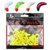 50pcs/ outdoor Winter fishing Bionic soft bait aphid 2cm/0.5g Artificial Manufacturing Soft bait sink Fishing accessories lure ► Photo 3/6