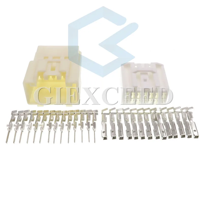 

14 Pin 6098-3450 Female Male Automotive Connector Electrical Wire Socket With Terminals
