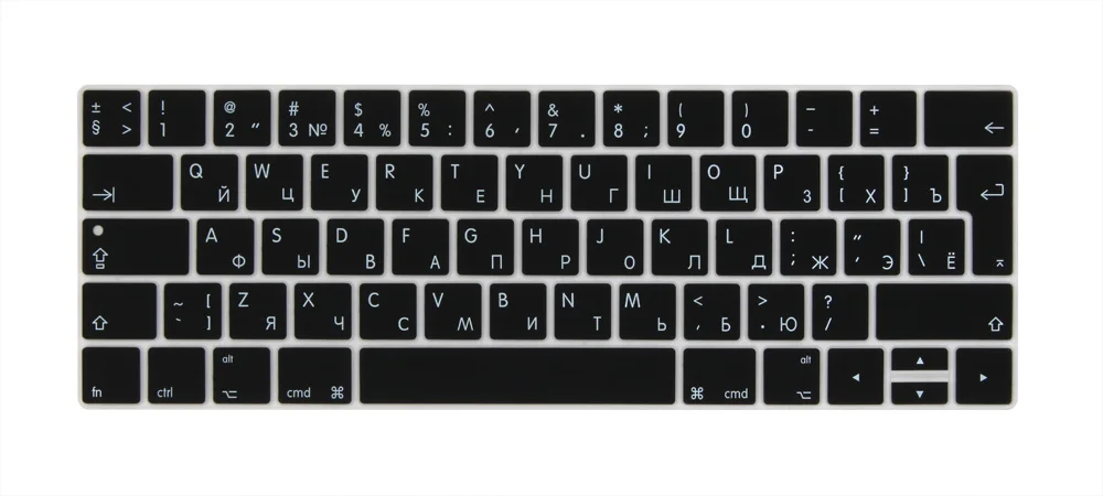РОССИЯ ЕВРО клавиша Enter Крышка для- Macbook Pro 13 15 дюймов с сенсорной панелью новая модель A1706 A1707