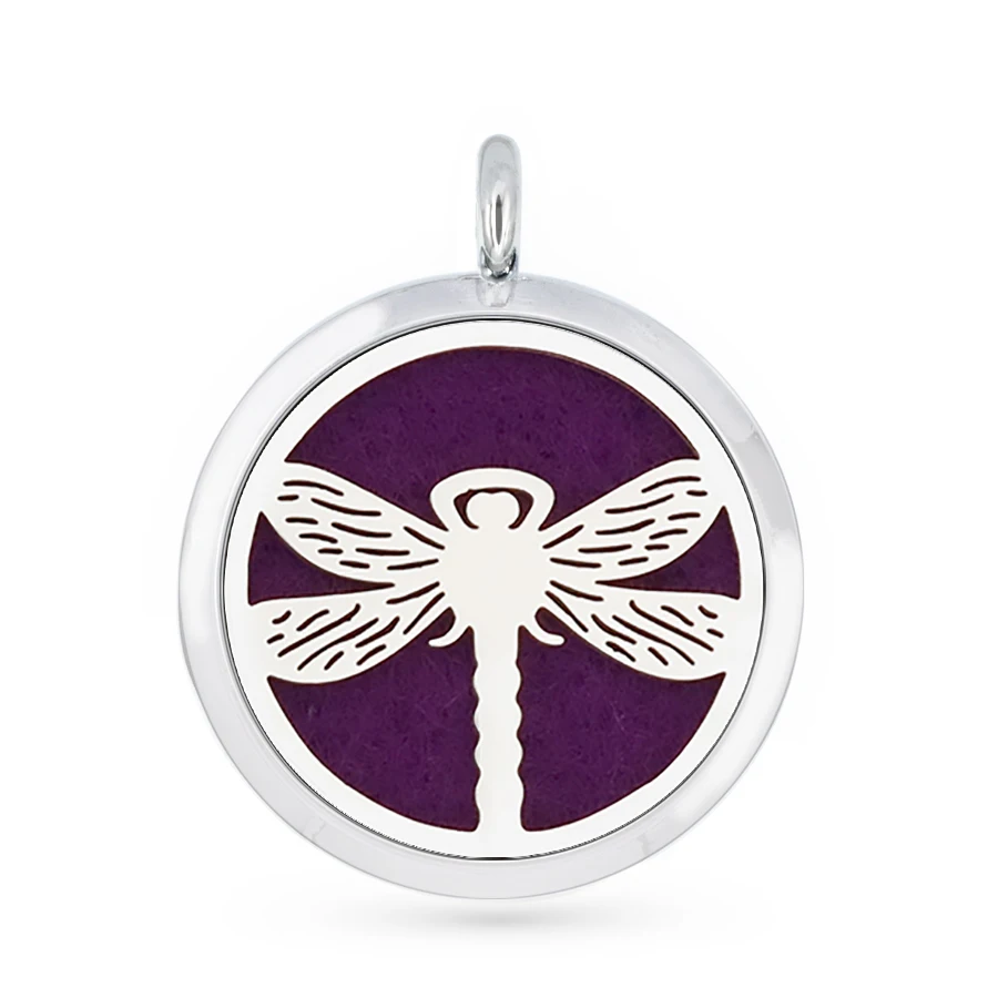 Aroma Locket Pendant Magnetic Aromatherapy Essential Oil Diffuser Perfume Locket Jewelry Fit Necklace Keychain Free 5pads 4
