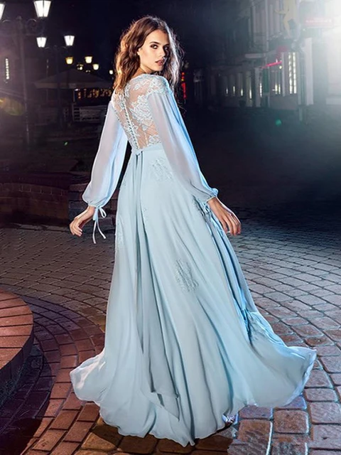 long sleeve prom dresses 2023