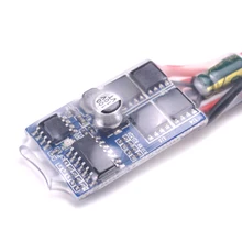 1 pces/2 pces 30a esc escovado controlador de velocidade elétrica do motor esc sem/com freio para diy mini rc carro barco tanque