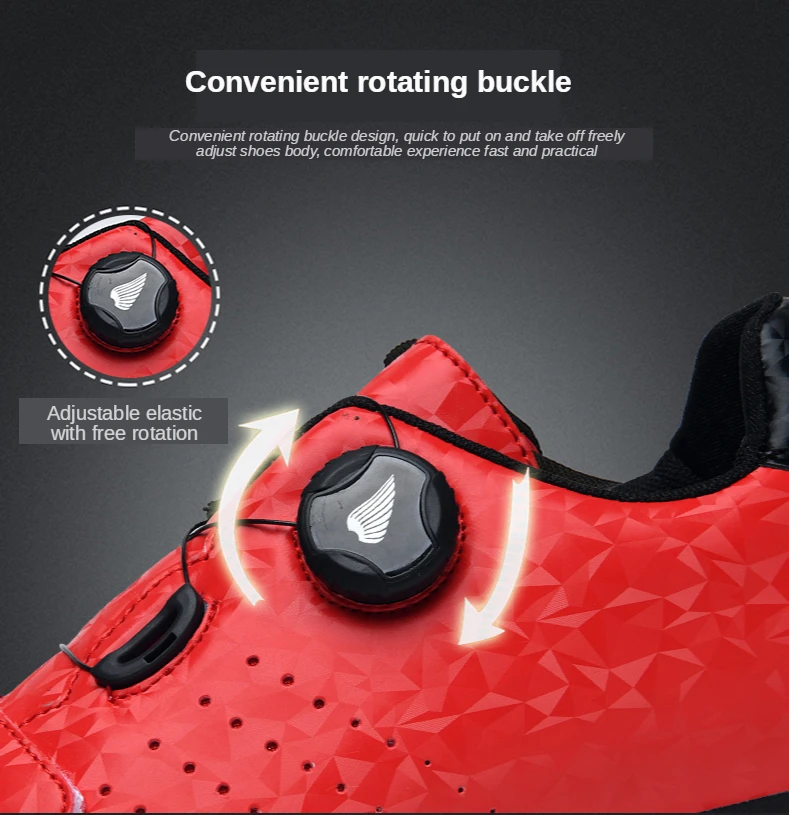 YTUK New MTB Cycling Shoes Men Mountain Cycling Shoes Road  Bicycle Sneaker Women Professional Self-locking Breathable Bike shoe
