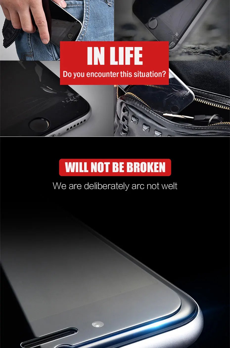 9H Защитное стекло для iPhone 7 8 6 6s Plus закаленное стекло для iPhone 11 Pro X XR XS MAX Защита экрана для iPhone 7 8 Стекло