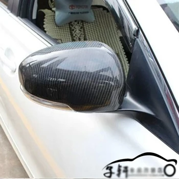 

Carbon Fiber Rearview Mirror Cover Caps Trim For Toyota Mark X Reiz 2010-2015