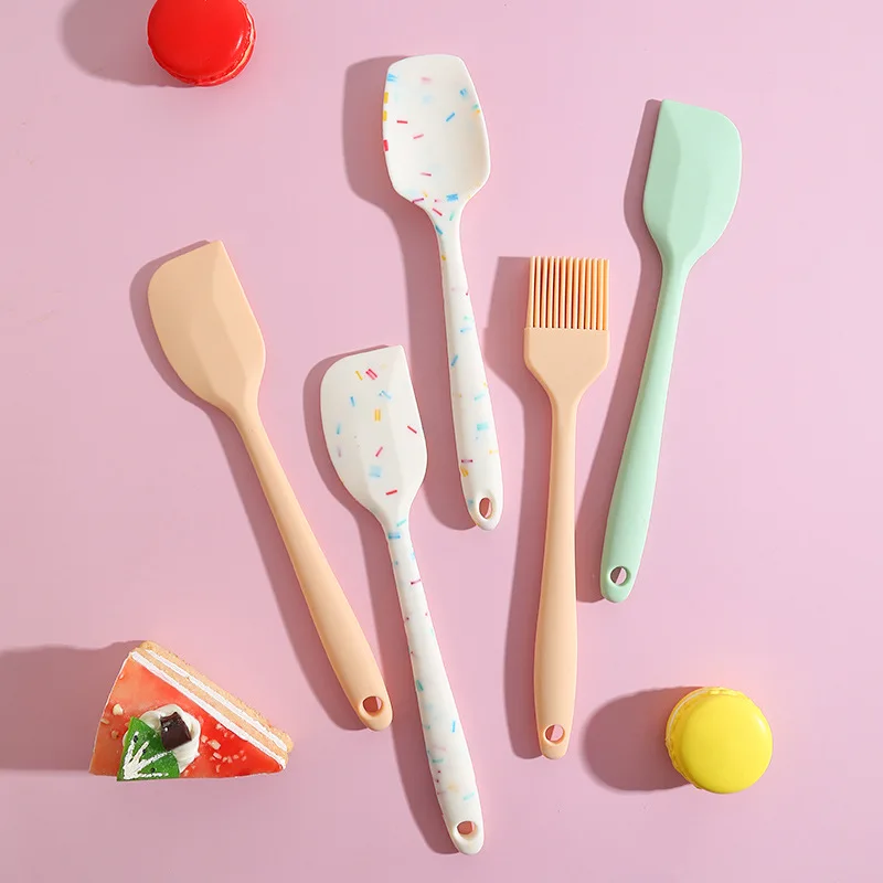 Food Grade Silicone Spatula Oil Brush Cream Barbecue Baking Tools | Дом и сад