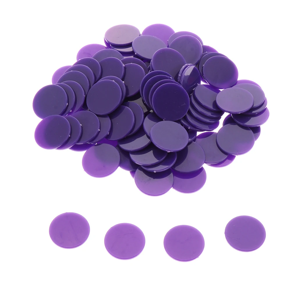 25MM Barreled Plastic Coin Bingo Poker Chips Casino Chip Money 100 Barrels a Barrel Plane Boundless Board Game Toys