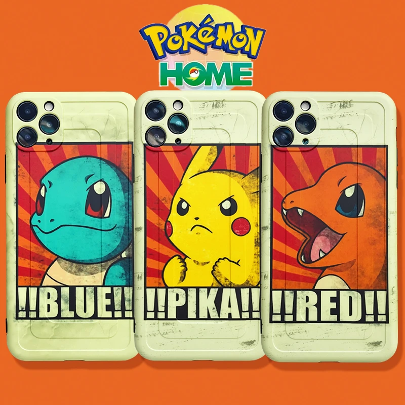Чехлы для телефонов Iphone 11pro Max чехол Charmander Pokemon аниме мягкий Cortex телефона Apple