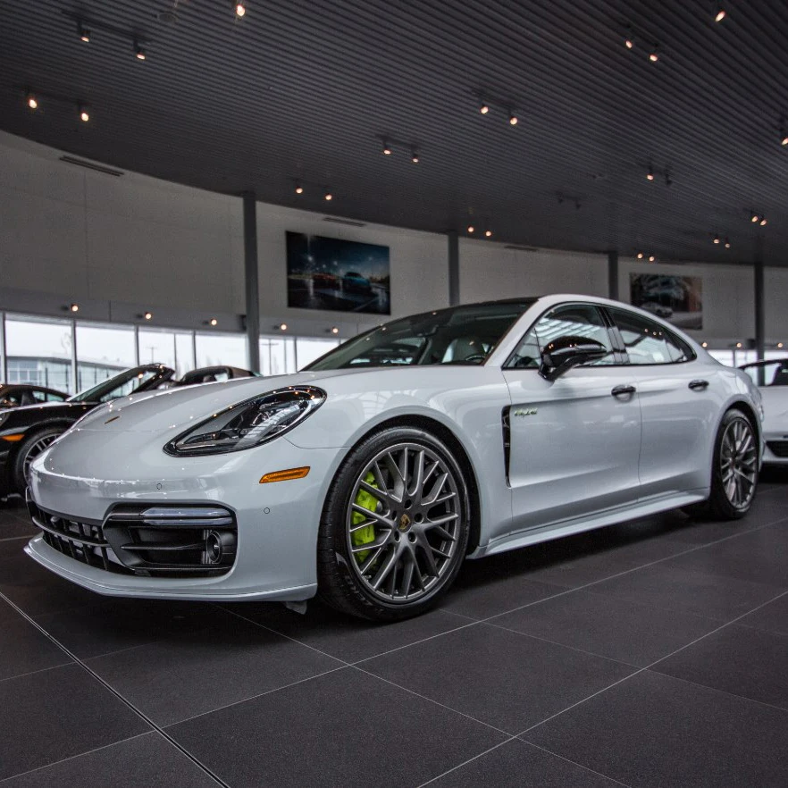 Автомобильный переоборудование для нового Porsche Panamera 971 обновление модифицированное углеродное волокно боковая юбка высокое качество и красивое украшение