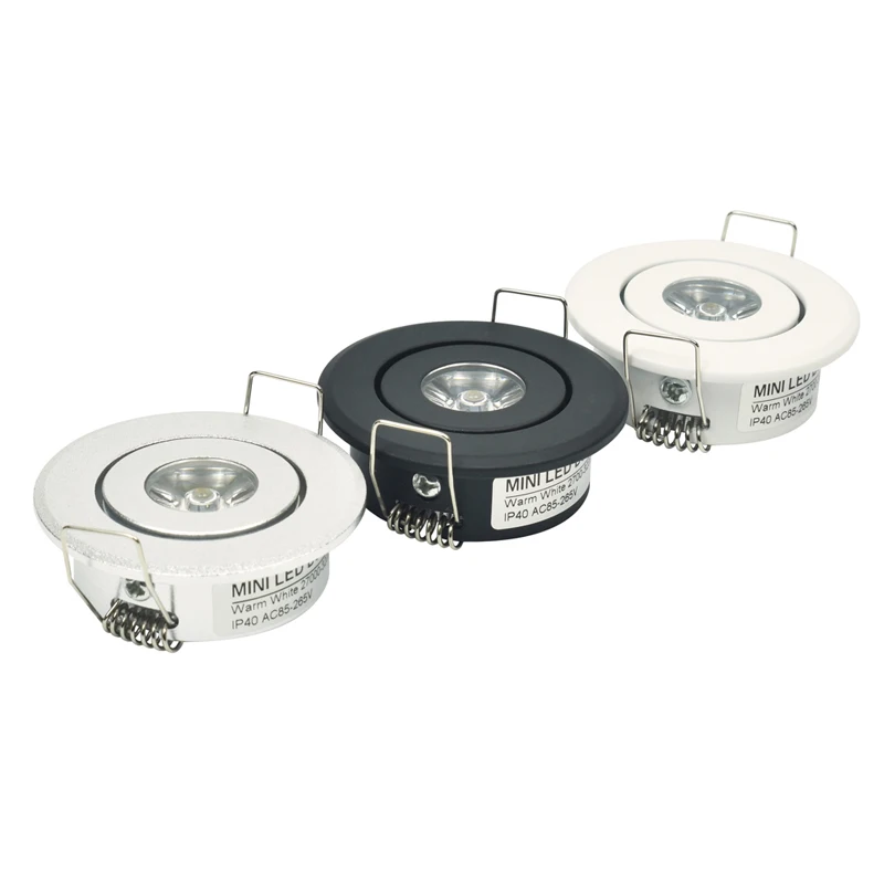 10 шт. 1 вт мини светодиодный фонарь|recessed spot light|mini downlight leddownlight led |