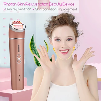 

Facial Massager Infrared Therapy Phototherapy Skin Rejuvenation Led Display Face Lifting Beauty Care Machine Anti Aging Tighten