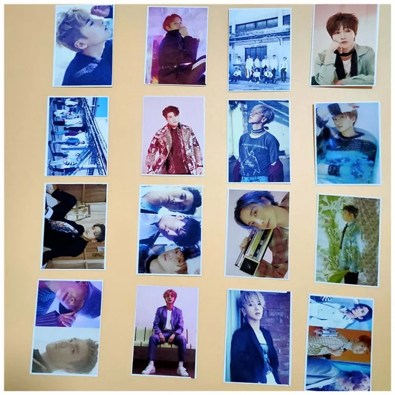 16 шт./компл. KPOP SUPER JUNIOR супер хлопок фотоальбом карты ПВХ карты самодельные ЛОМО карта Фотокарта