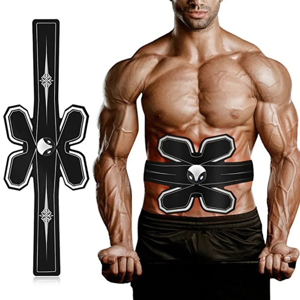 

Wireless Ems Muscle Stimulation Vibration Abdominal Muscle Trainer Electric Stimulator Belt Body Slimming Machine Weight Loss