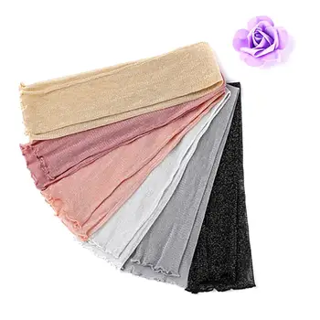 

2 Pairs Summer Arm Sleeves Women Men Arm Cooling Sleeves Arm Leg Sleeves Outdoor Sun Protection Fingerless Gloves Arm Sleeves