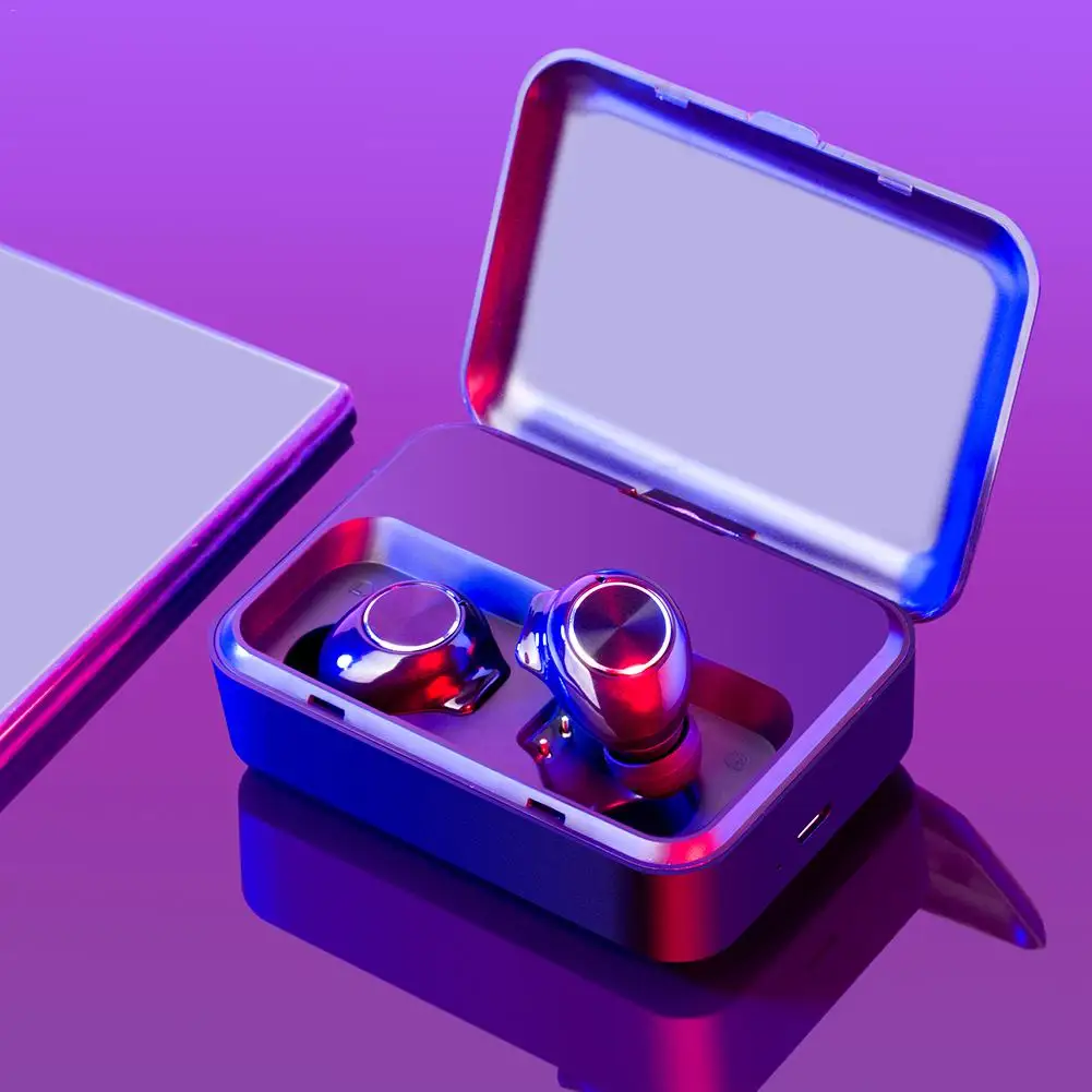 

L18s TWS Wireless Headphone Bluetooth Headset Mini Gaming Earphone with Large Capacity Charger Built-in 2200mAh Battery Earbuds