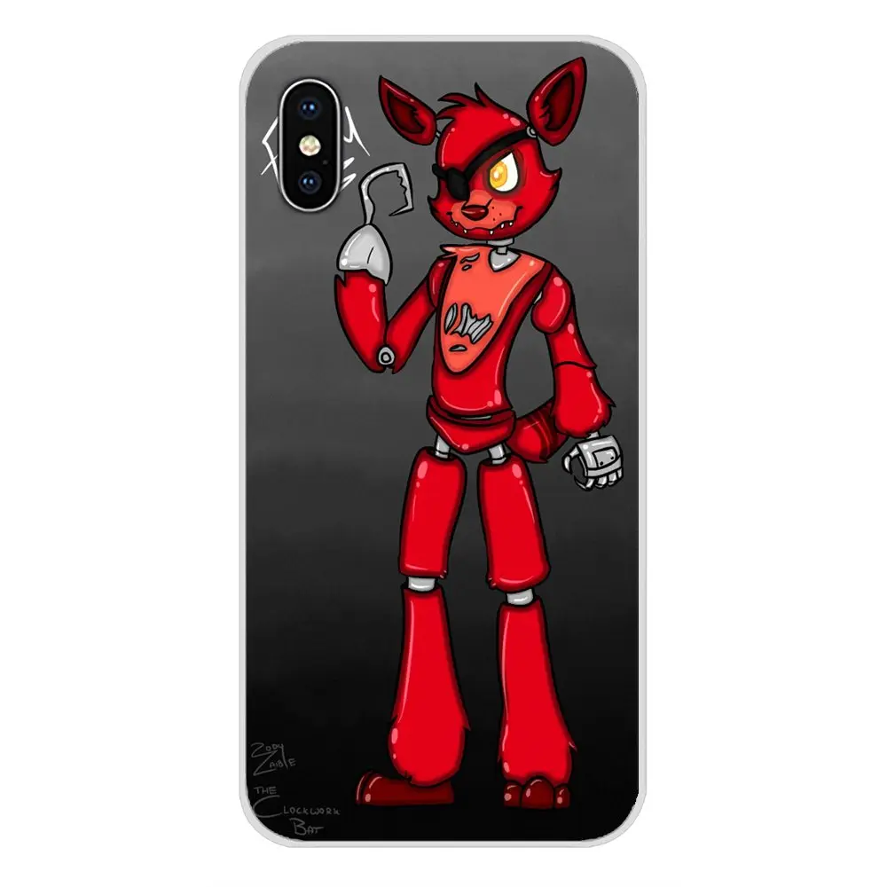 С рисунком персонажей из игры пять ночей в Фредди плюшевые Фокси мультфильма для