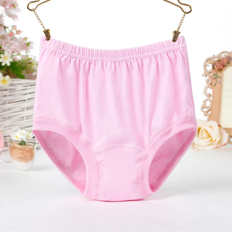 High Waist Mother Grandmother Brief Underpants Middle-aged And Elderly  Women Panty Underwear Plus Size Breathable Cotton Panties - Panties -  AliExpress