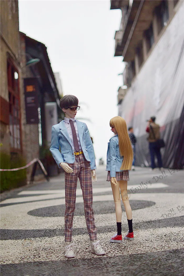 Bjd sd10 blythe Одежда Школьный костюм комплект с узорами Наборы для творчества|Куклы| |