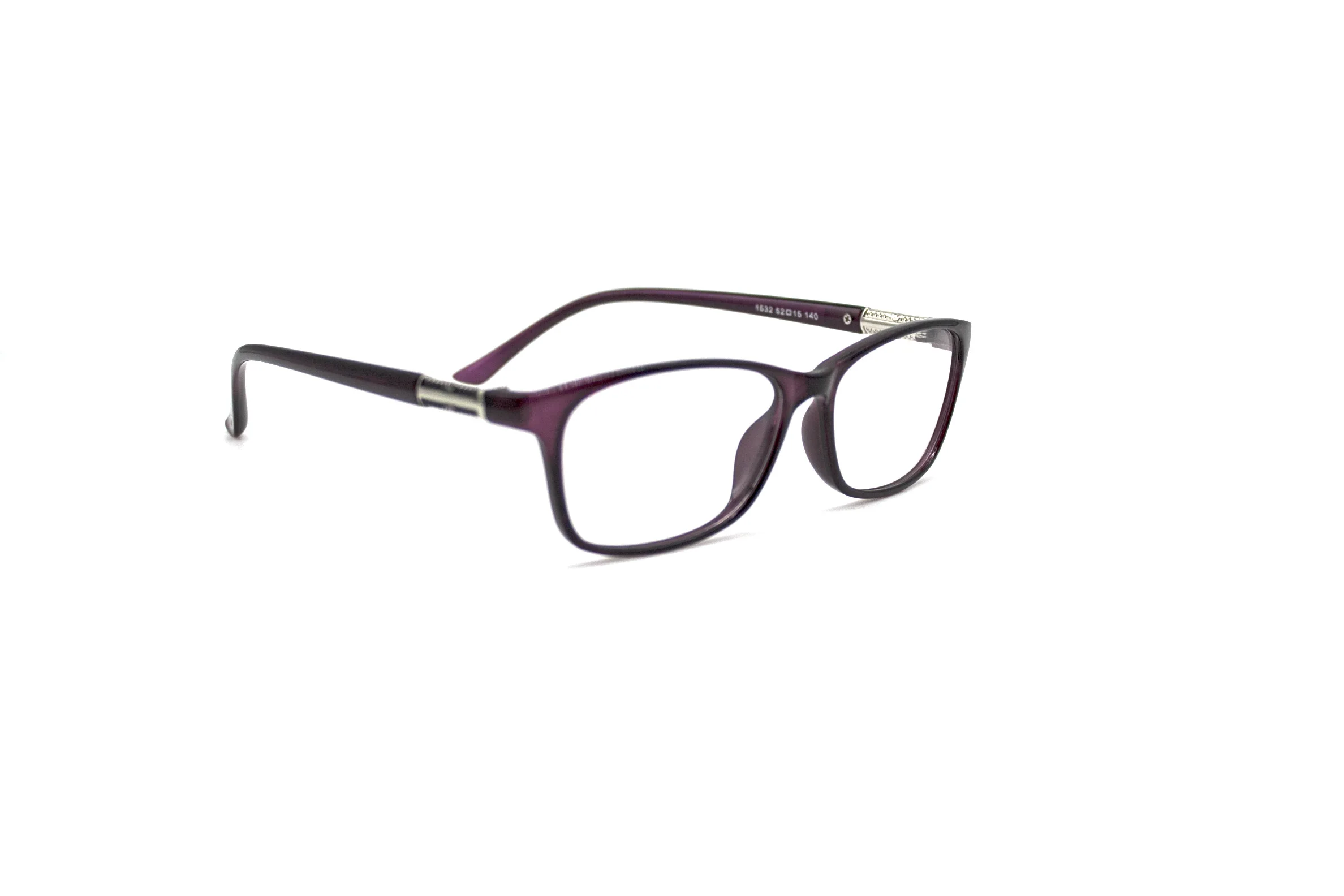 LuckTime повседневные Модные женские очки, оправа в стиле ретро, квадратные женские очки для близорукости, оправа для очков по рецепту на удачу 1532 - Цвет оправы: Purple