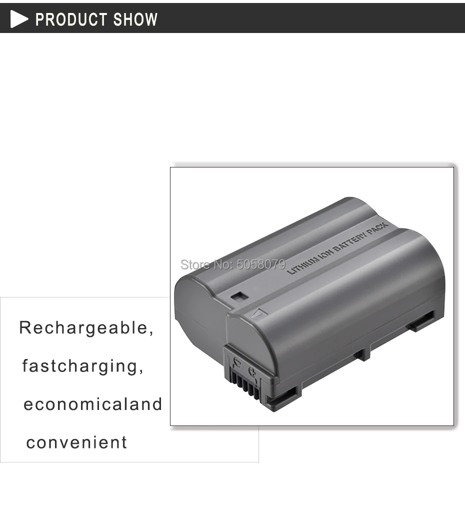 1 шт. EN-EL15A ENEL15A RU EL15A Батарея пакет для Nikon Камера D850 D7000 D600 D810 D750 D610 D7500 D7200 с MH-25A зарядное устройство