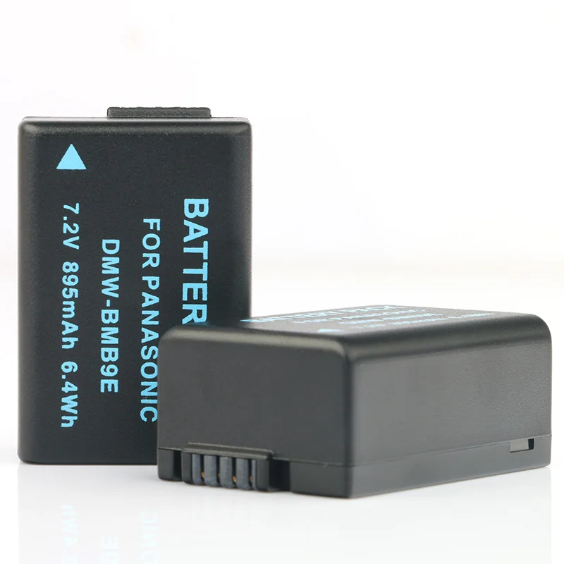2PC Battery LANFULANG DMW-BMB9E Камера Батарея для цифрового фотоаппарата Panasonic DC-FZ80 DC-FZ81 DC-FZ82 DC-FZ83 DC-FZ85 DMC-FZ40 DMC-FZ45 DMC-FZ150 BMB9 - Цвет: 2PC Battery