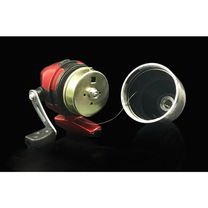 

MeterMall Authentic Built-In Type Spincast Fishing Reel Red