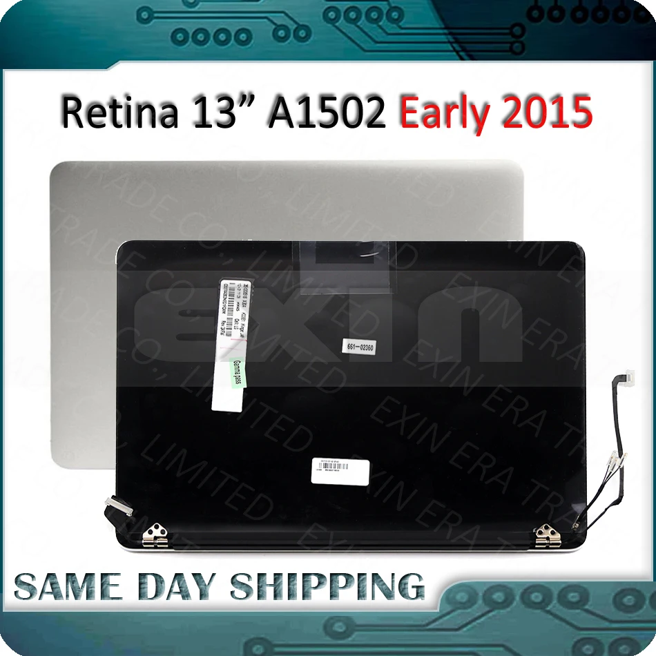 Оригинальный ранее 2015 A1502 ЖК дисплей в сборе для Apple Macbook Pro Retina 13 дюймов Полный
