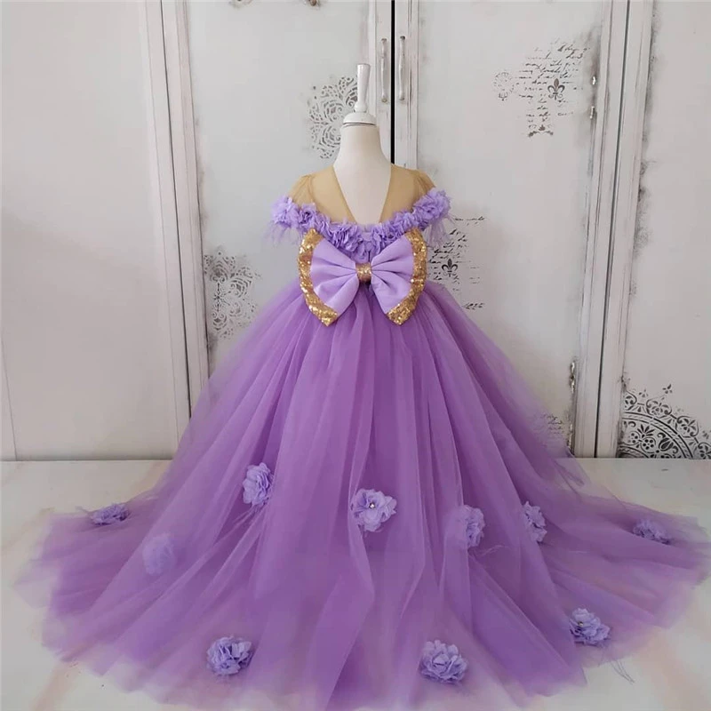little girl lilac dresses