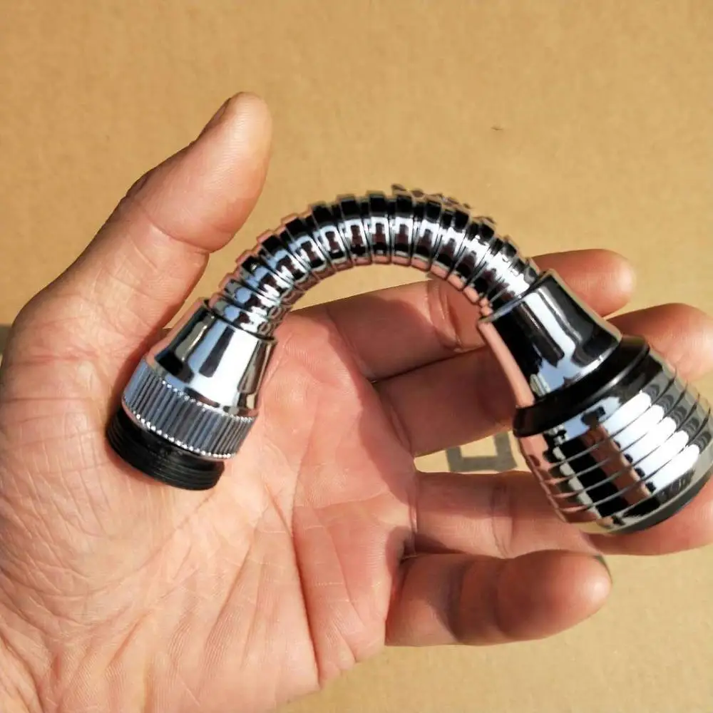 Free shipping kitchen faucet bubbler shower lengthened extender water saver nozzle splash water faucet mouth filter