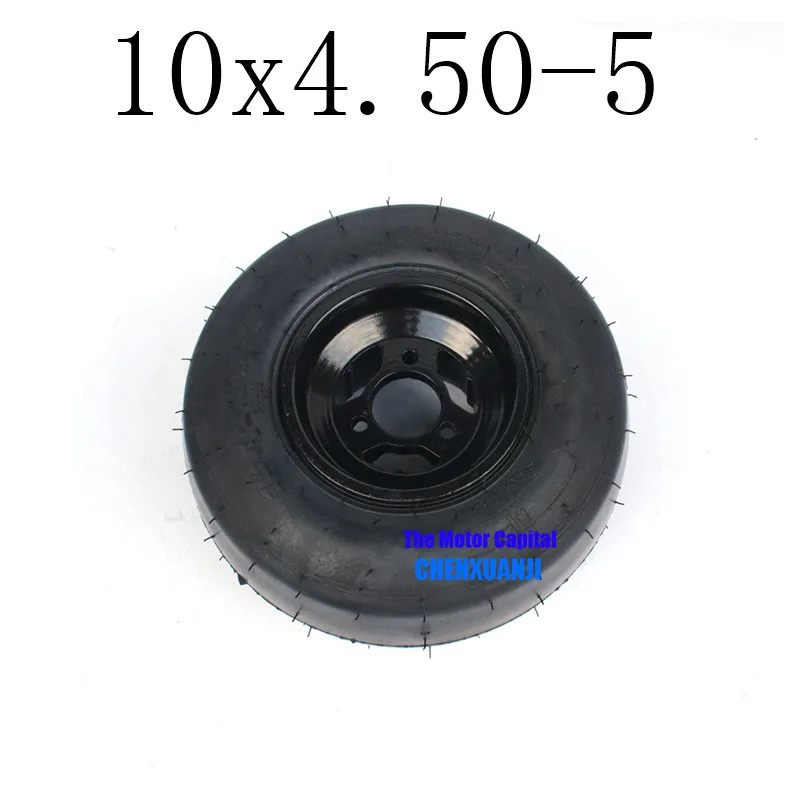 Новые высокопроизводительные 10x4. 50-5 шины с концентратором подходят для Kart Drift велосипедные колеса задние колеса пляжные автомобильные аксессуары ATV Quad запасные части