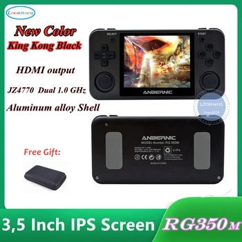 

NEW version HDMI output Retro game RG350M Video games Upgrade game console ps1 game 64bit opendingux 3.5 inch Child gift