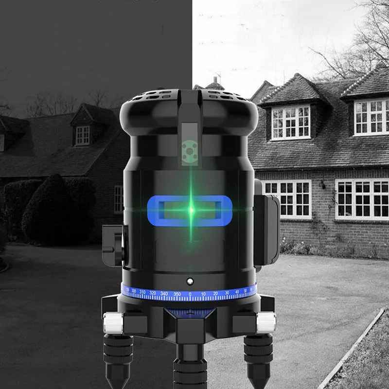

Waterproof And Seismic 5 Line Laser level Self-Balancing Laser Beam Level Level High Precision Wall Meter Construction Tools