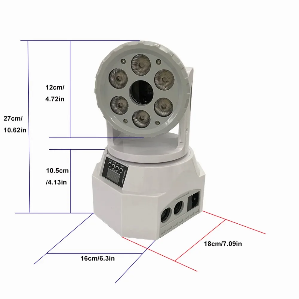 Sharelife 6 объектив 8 Вт RGBW светодиодный смешанный 500 mw зеленый лазерный луч DMX проектор с перемещающейся головкой свет DJ для сцена на вечеринках
