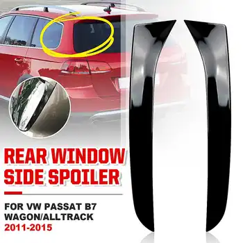 

Pair Rear Window Side Spoiler Spoiler Canard Canards Splitter For VW Passat B7 Wagon/Alltrack 2011 2012 2013 2014 2015 Styling