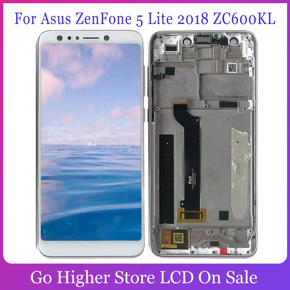Оригинальный 6 0 дюймовый IPS дисплей для Asus ZenFone 5 Lite 2018 ZC600KL ЖК сенсорный экран Для